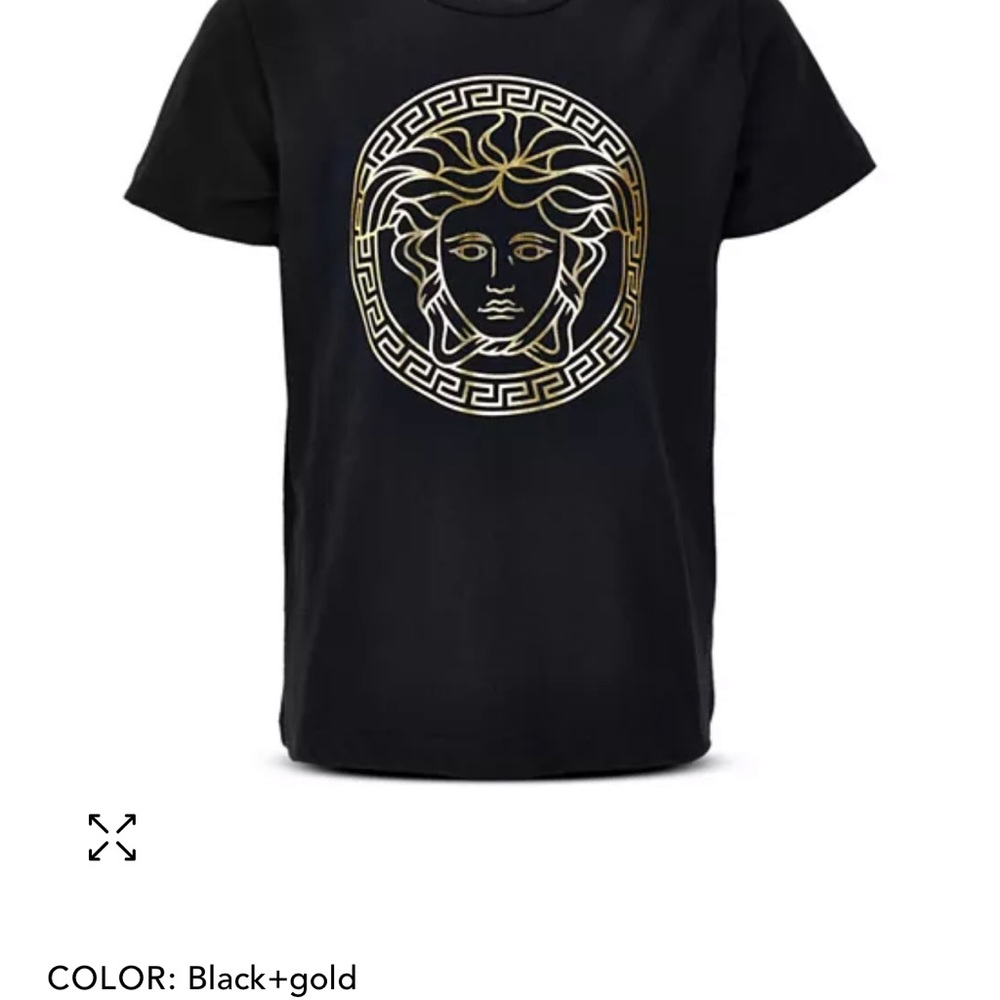 Versace Black and Gold T-Shirt